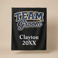 Team Groom Bold Wedding Party