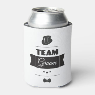 Team groom can cooler