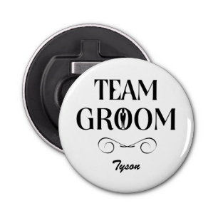 Team Groom - Creative Gifts for Groomsmen Bottle Opener