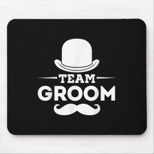 Team Groom Crew Party Squad Grooms Bachelor Mouse Mat