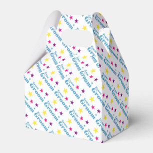 Team groom favour box