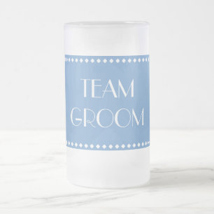 Team Groom Frosted Mug
