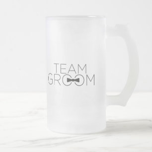 Team Groom Frosted Mug