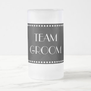 Team Groom Frosted Mug