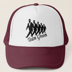 Team Groom (Men) Trucker Hat
