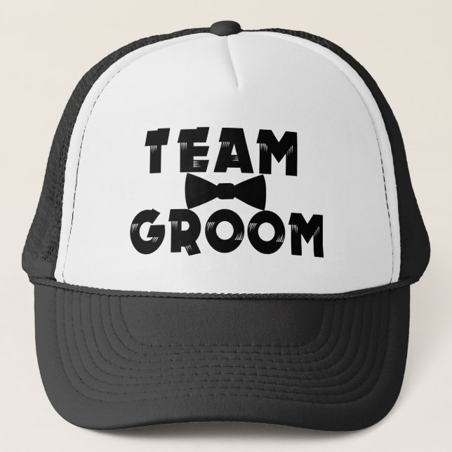 Team Groom Men's Hat (Front)