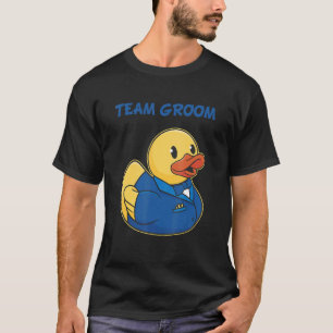 Team Groom Rubber Duck Party Men's Stag Night T-Shirt