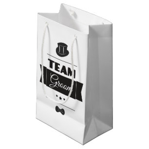 Team groom small gift bag