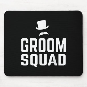 Team Groom Squad Wedding Bachelor Party Gift Marri Mouse Mat
