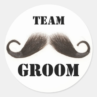 Team Groom Stickers