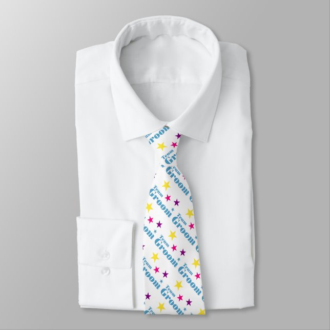 Team groom tie (Tied)