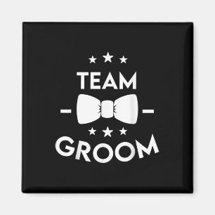 Team Groom Wedding Party Gift Magnet