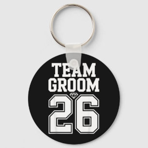 Team Grooms 2026 Stag Party Group Key Ring