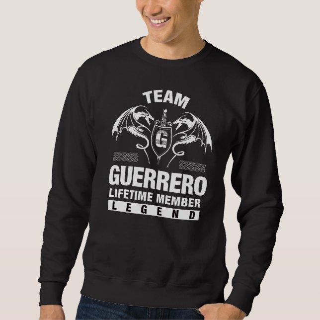 Team Guerrero Lifetime Member Sweatshirt (Front)