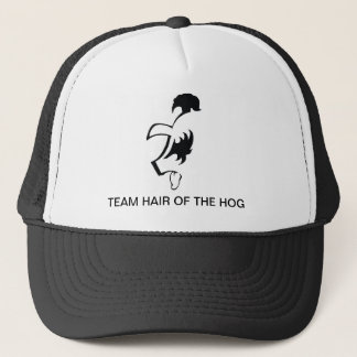 TEAM HAIR OF THE HOG TRUCKER HAT