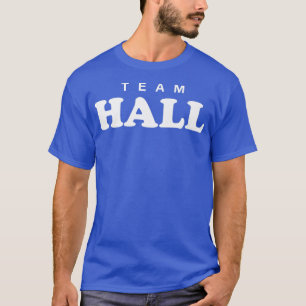 Team Hall Personalised Surname Bride Groom Family T-Shirt
