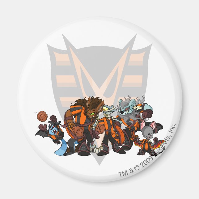 Team Haunted Woods Group Magnet (Front)