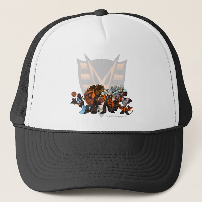 Team Haunted Woods Group Trucker Hat (Front)