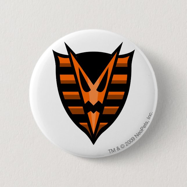 Team Haunted Woods Logo 6 Cm Round Badge (Front)