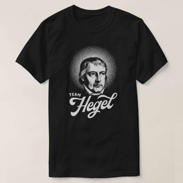 Team Hegel Philosophy Retro Design T-Shirt (Design Front)