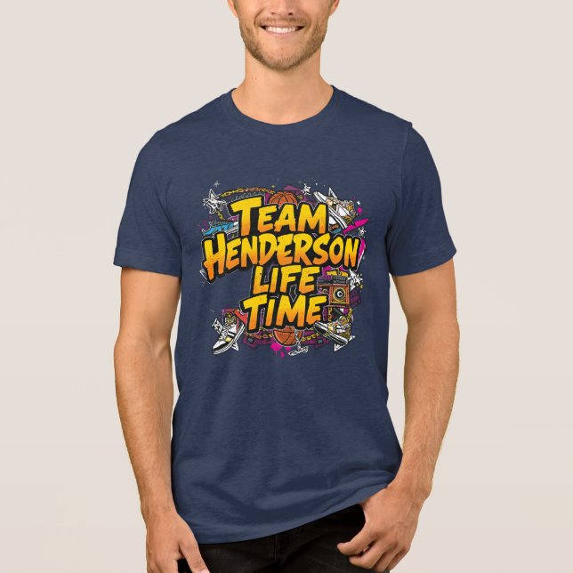 Team Henderson Tri-Blend Shirt (Front)