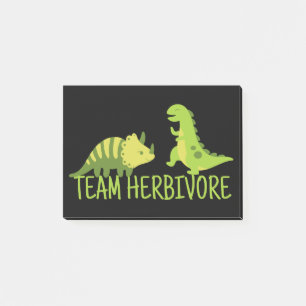Team Herbivore Vegan Post-it Notes