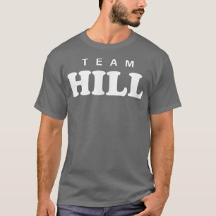 Team Hill Personalised Surname Bride Groom Family T-Shirt