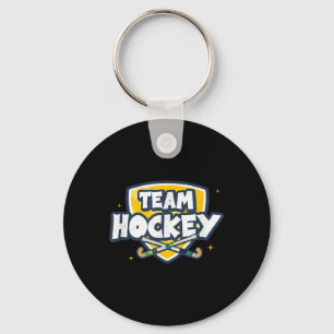 Team Hockey Field Hockey Indoor Hockey Hockey Game Key Ring