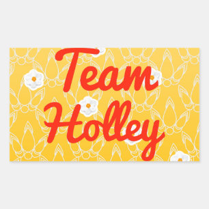 Team Holley Rectangular Sticker