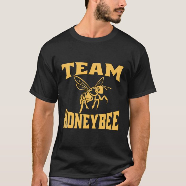 Team Honey Bee Long Sleeve Shirt Honey Bee Apparel (Front)