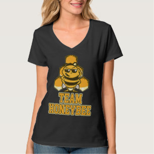 Team Honeybee Insect Flying Large Group Bee T-Shirt