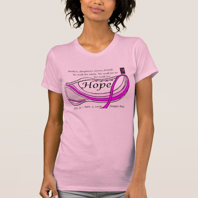 Team Hope! basic tee (Front)