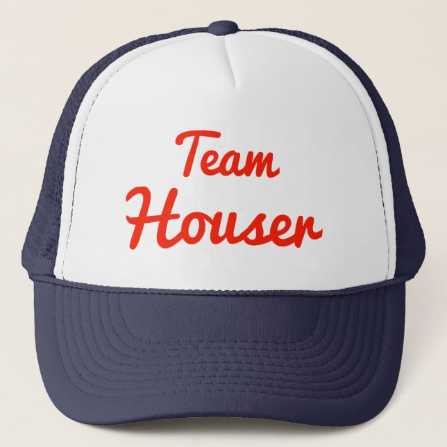 Team Houser Trucker Hat (Front)