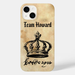 Team Howard - Catherine Howard's Crown & Signature Case-Mate iPhone 14 Case