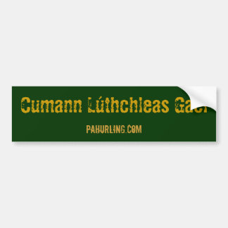 Team Hurling Bumper Sticker