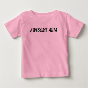 Team hype (Awesome Aria t-shirt baby/todler)