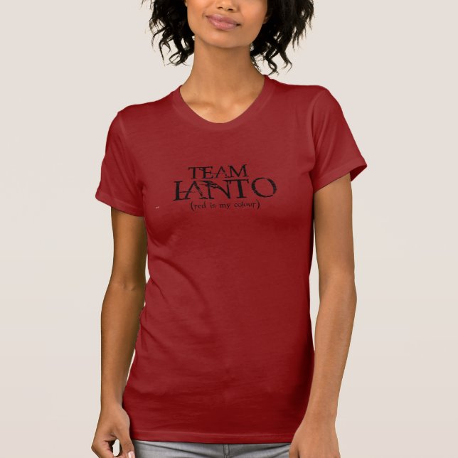 Team Ianto- Red T-Shirt (Front)