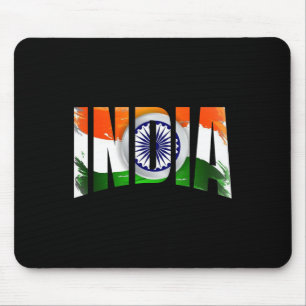 Team India Cricket Cup Fan Shirt Jersey Mouse Mat