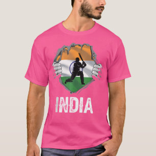 Team India Cricket Jersey Indian Flag Wo Men Fan C T-Shirt