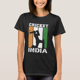 Team india cricket jersey indian flag Womens men F T-Shirt