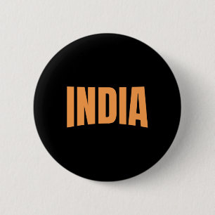 Team India World Cricket Cup Fan Jersey 1  6 Cm Round Badge