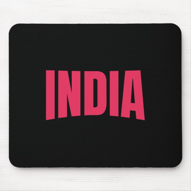 Team India World Cricket Cup Fan Jersey  Mouse Mat (Front)