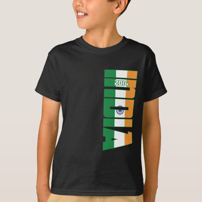 Team India World Cup 2014 T-Shirt (Front)