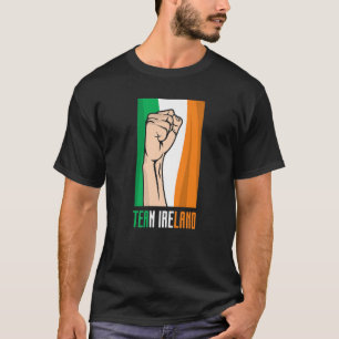 Team Ireland St Patricks Day Gaelic Irish Leprecha T-Shirt