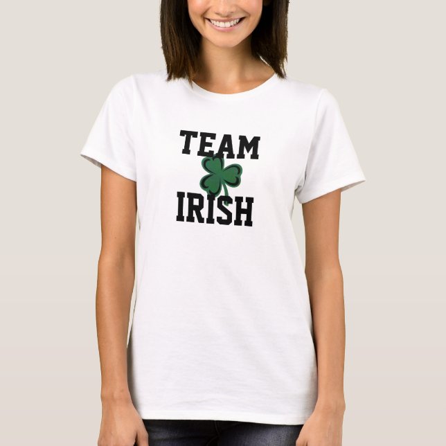 Team Irish/Fight Anyone Quote Tee (Front)
