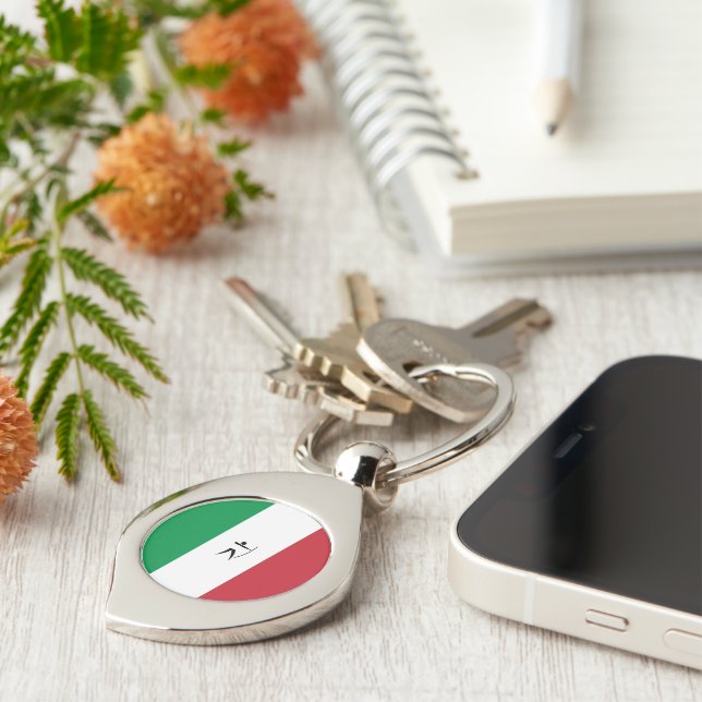 Team Italy Archery Key Ring (Side)