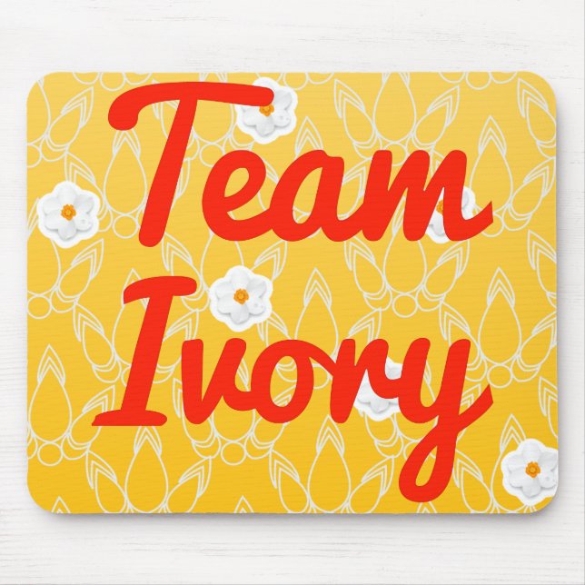 Team Ivory Mouse Mat (Front)