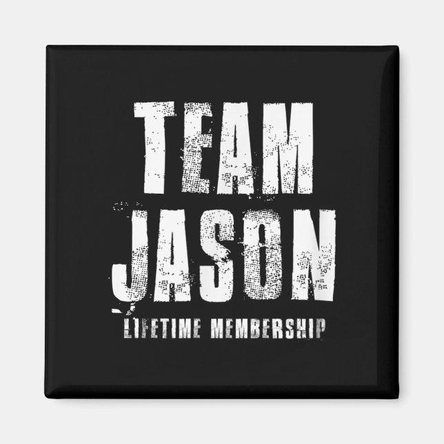 Team Jason Motivational Insrational Proud Family  Magnet (Front)