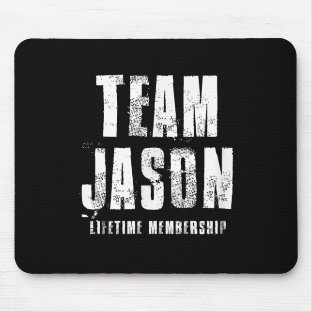 Team Jason Motivational Insrational Proud Family  Mouse Mat (Front)