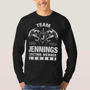 Team Jennings Lifetime Member T-Shirt